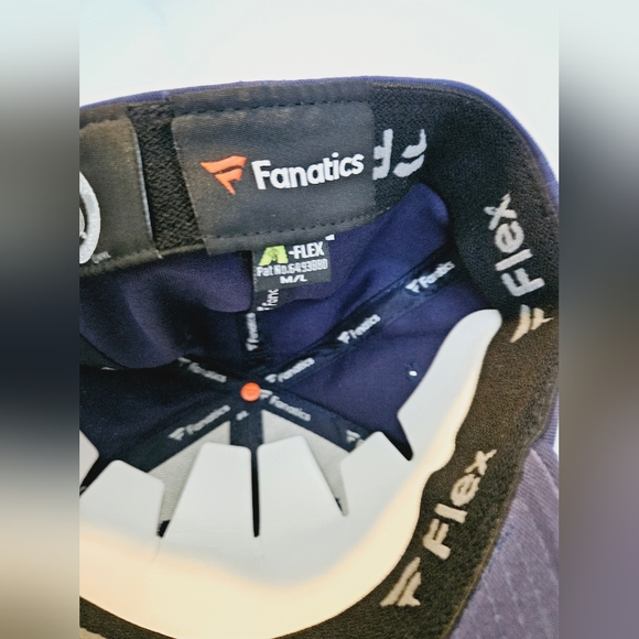 Fanatics Branded Washington Capitals Navy Authentic Pro Rink Flex Men's Cap - Picture 11 of 11